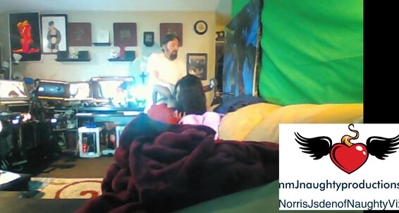 "nmjnaughtyvixens" adulttheater, blowjob, doggystyle, fucking, webcam Amber Cream porn shoot spycam manyvids